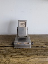 Vintage 1950s Chrome Perpetual Flip Desk Calendar