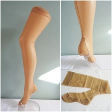 Vintage Seamed Stockings 1960s Unworn Carefree Nylon Point Heel Ladies Size 9½