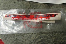 1987 NOS HONDA CBR500 CBR600 HURRICANE DECAL GRAPHIC 64221-MN4-300ZA