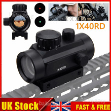 Tactical Red/Green Dot Reflex Sight Holographic Scope for Weaver Rail 11mm& 20mm