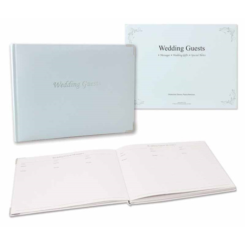 Deluxe white silver wedding - &,