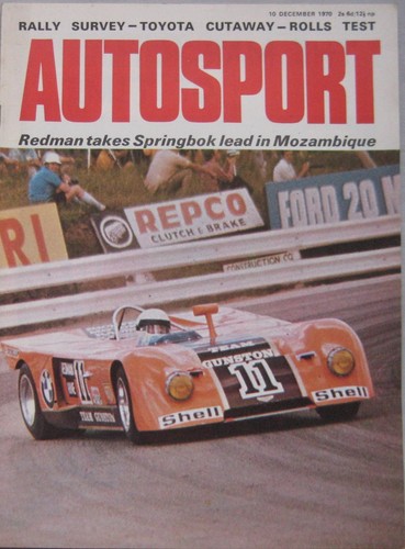 Autosport magazine december - autosport,