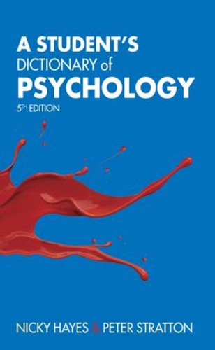 Student dictionary of - a, student's