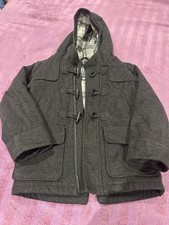 Kids Formal Duffle Coat Dark