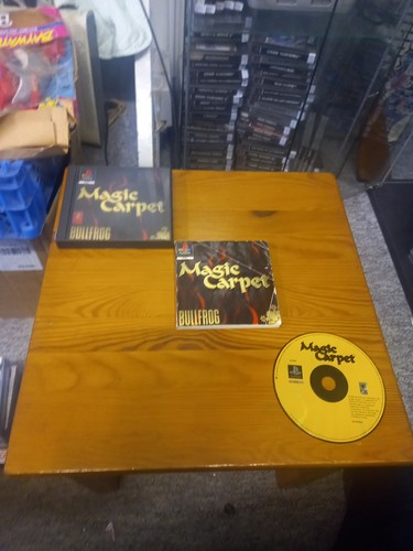 Magic carpet ps1 game - magic,