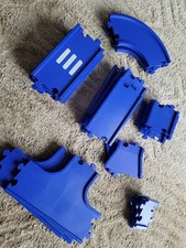 ELC Happyland Blue Road Track Spares Pieces Bundle