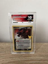 Umbreon Gold Star 17/17 Celebrations Ace 10 Perfect Subgrades English