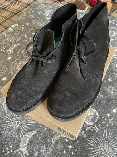 Clarks men suede - men's, lace