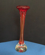 Vintage Red Aseda Glasburk