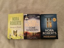 3 X Nora Roberts Paperback Books (Job Lot/Bundle) #499