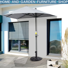 Umbrella Stand with Half Round