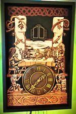 Loki a Norse Story Hand Painted Redemption Quartz Cuckoo Clock