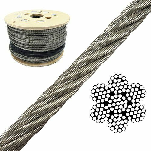 2mm 7x19 stainless - 2mm,