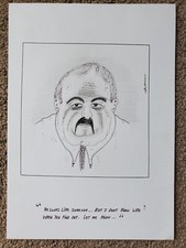 Charles Bronson art Hand Drawn