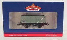 Bachmann OO 37-081F 7-Plank 13T Wagon BR Grey P153290 Rolling Stock Model Boxed