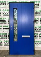 ALUMINIUM FRONT FIRE DOOR WOOD