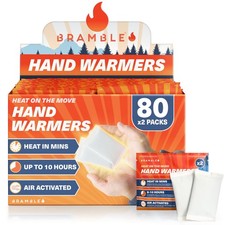80 Hand Warmers (40 Packs) for