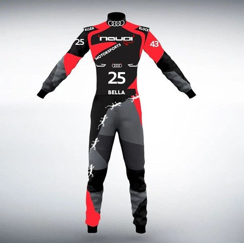 Kart racing suit audi fan - racing,