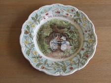 Royal Doulton Brambly Hedge 'The Engagement' Bone China Plate by Jill Barklem