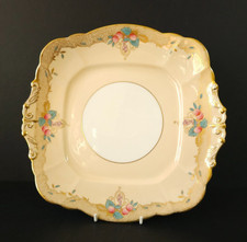 Paragon Hand Painted CAKE or SANDWICH PLATE    VGC c.1930