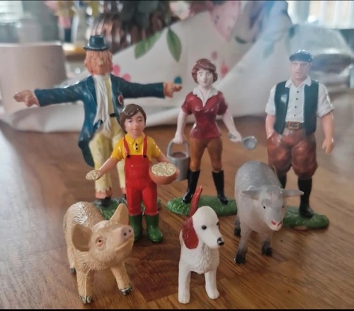 Vintage elc farmer figure - elc,