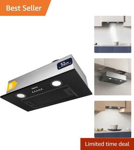 Sleek black under - under, cabinet