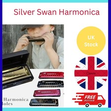 New Silver Swan Harmonica 10