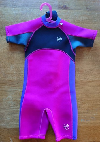 Girls shortie wetsuit for ages - shortie,
