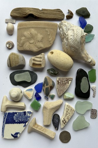 Bundle pieces sea worn - pieces,