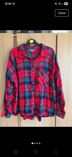 Red and blue tartan - red, check