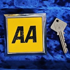 Embossed AA Square Car Badge