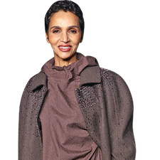 Farida Khelfa (Coat) Half Body
