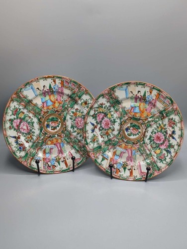 Pair chinese famille rose - chinese,