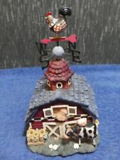 MES AMIS by INNOVATION CANADA FARMHOUSE ROOSTER WEATHERVANE MUSICAL WIND-UP