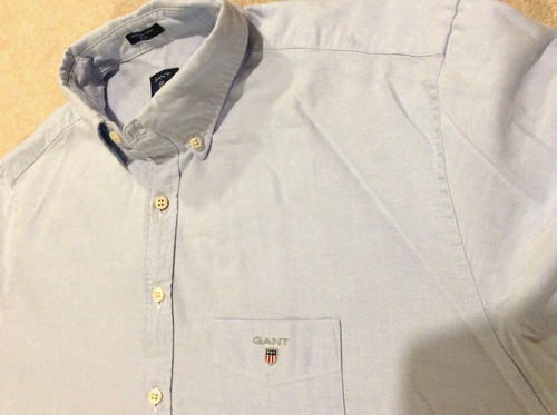 Gant blue oxford shirt xxl - shirt.,