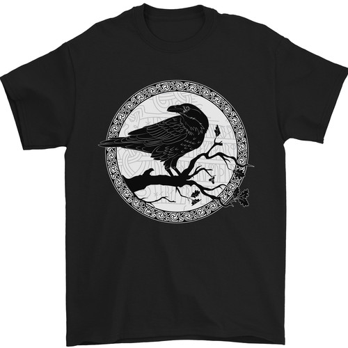 Viking crow celtic norse - crow,