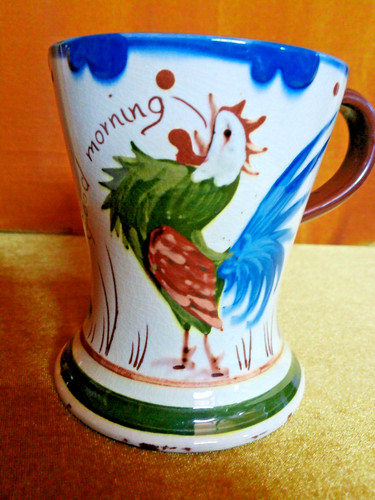 Antique motto ware pottery - ware,