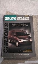 Chevrolet Astro & GMC Safari Chilton 1985-1996 Workshop Repair Manual Book 28100