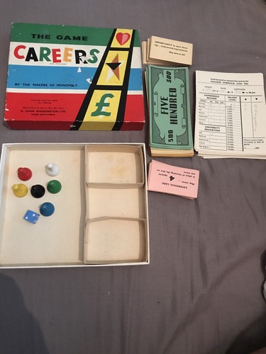 Vintage board game careers - vintage,