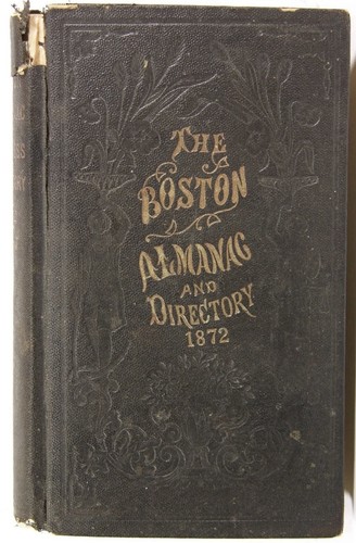 1872 antique almanac - 1872,