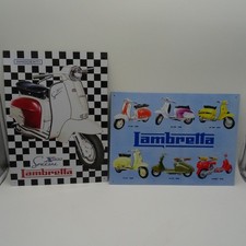 Lambretta Retro replica vintage style metal tin sign/plaque HOME Decor 2off