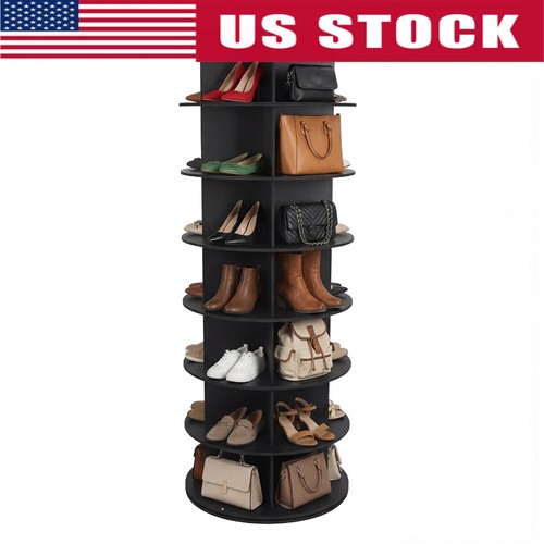 Tier rotating shoe rack - shoe,