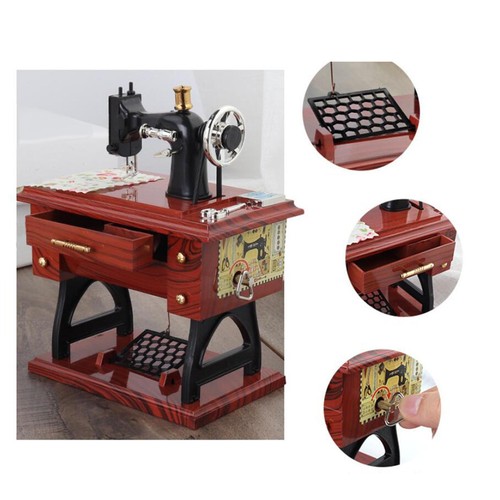 Sewing machine music box - music,