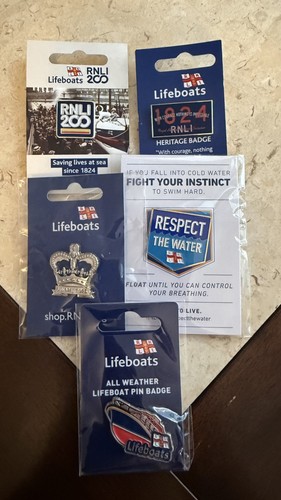Rnli bundle charity pins - of,