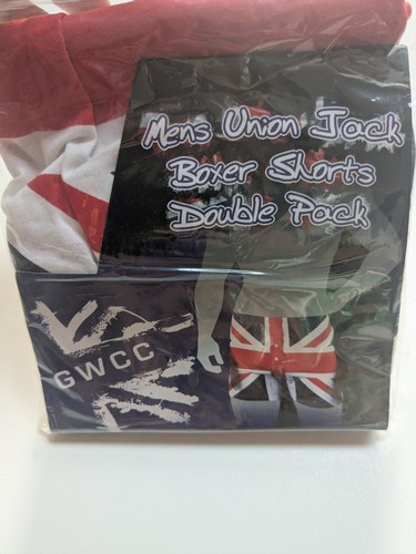 Bnwt mens union jack boxers - bnwt,