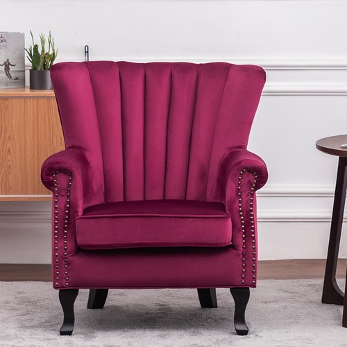 Chesterfield velvet armchair - chesterfield,