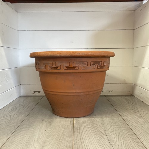 Large vintage terracotta pot - x-large,
