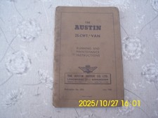 Austin  25cwt K8 3 Way Van