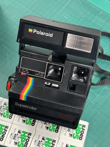 Vintage polaroid supercolor - polaroid,