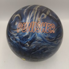 Brunswick BVP Punisher Bowling Ball Blue Tenpin USA Made 7KG 15lbs